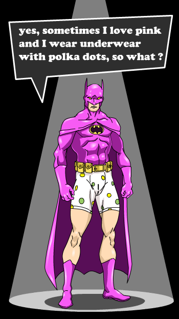 Batman Loves Pink
